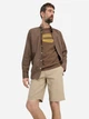 Футболка хлопковая длинная мужская Camel Active T-shirts 1/2 sleeves 409700-7T02-26 L Коричневая с принтом (4063366239176) - изображение 4