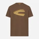 Футболка хлопковая длинная мужская Camel Active T-shirts 1/2 sleeves 409700-7T02-26 L Коричневая с принтом (4063366239176) - изображение 6