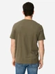 Футболка хлопковая длинная мужская Camel Active T-shirts 1/2 sleeves 409700-9T87-35 2XL Оливковая (4063366266325) - изображение 2