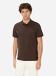 Поло длинное мужское Camel Active Polos 1/2 sleeves 409920-7P01-28 2XL Коричневое (4063366242091) - изображение 1