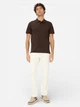 Поло длинное мужское Camel Active Polos 1/2 sleeves 409920-7P01-28 2XL Коричневое (4063366242091) - изображение 3