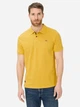 Поло длинное мужское Camel Active Polos 1/2 sleeves 409920-7P01-64 XL Желтое (4063366242381) - изображение 1