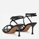 Женские босоножки Nine West SM237-011A 5906751045923 37 24.5 см Черные (5906751045947) - изображение 3