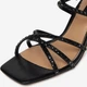 Женские босоножки Nine West SM237-011A 5906751045923 37 24.5 см Черные (5906751045947) - изображение 7