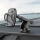 Автотримач для телефона BOROFONE BH53 Windy center console car holder Black Grey (6931474751867) (20495) - изображение 7