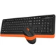 Комплект A4Tech FG1010 Orange (4711421943376) (20466) - изображение 4