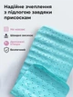 Резиновый коврик на присосках 95х35 см защитный в ванну и душ противоскользящий для взрослых и детей на дно ванной комнаты силиконовый в душевую кабину и детскую ванночку для купания с рождения безопасный бирюзовый - изображение 3