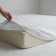 Простирадло на резинці WHITE, муслін 210*240 - зображення 1