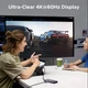 USB-хаб Ugreen Revodok 9-in-1 CM885 Grey 4K 60Hz - изображение 4