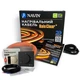 Комплект теплої підлоги NAVIN HaloClear Basic 420 Вт / 2.3 - 2.8 м² (23.3 м) нагрівальний кабель + терморегулятор NAVIN EH84WM-16A - зображення 2