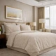Комплект постельного белья SoundSleep Latte Linen ранфорс 100% хлопок односпальный 140х205 см светло-бежевый (2800005059472) - изображение 1