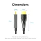 Кабель мультимедийный HDMI M to HDMI M 50.0m 4K60Hz fiber optic black Vention (ALSBX) - изображение 7