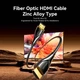 Кабель мультимедийный HDMI M to HDMI M 50.0m 4K60Hz fiber optic black Vention (ALSBX) - изображение 8