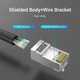 Конектор RJ45 FTP Cat.6 Modular 10шт. VENTION (IDFR0-10) - зображення 4