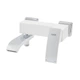 Смеситель для ванны Koer KB-41007-04 с коротким изливом (Цвет хром+белый) (KR5157) - изображение 5
