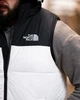 Чоловіча весняна жилетка The North Face L чорно-біла (95327) - зображення 5
