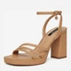 Женские босоножки Nine West TS6197-01 5906751132647 36 24.1 см Бежевые (5906751132760) - изображение 2
