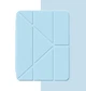 Чохол iPad Pro 11" 2024-2025 M4/M5 Acrylic Transformer Color Frame Pen Slot light blue - зображення 1