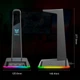 Тримач навушників Onikuma RGB Gaming ST-2 |3USB, AUX| black - изображение 7