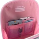 Рюкзак шкільний Kite Education 555S для дівчинки Сірий 36.5x27x15.5см 14 л Ортопедичний каркасний 1-4 клас спинка Ergo Kids (K26-555S-10) - зображення 10