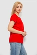 Футболка женская однотонная, цвет красный, XL, 244R2300 - изображение 3