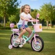 Детский велосипед 14" Corso Emily ML-29014 с корзиной, багажником, ручным тормозом и дополнительными колесами - изображение 9