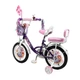 Детский велосипед 14" Corso Emily ML-36988 с корзиной, багажником, ручным тормозом и дополнительными колесами - изображение 4