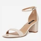 Женские босоножки Nine West WFA2625-1 5904862339559 38 25.1 см Бежевые (5904862339610) - изображение 2