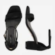 Женские босоножки Nine West WFA2625-1 5904862339566 41 27.1 см Черные (5904862339641) - изображение 5