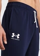 Брюки мужские Under Armour Ua Rival Terry Jogger M Синій 1380843-410 - изображение 5