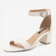 Женские босоножки Nine West WFA2641-1 5904862339412 36 23.7 см Белые (5904862339443) - изображение 2
