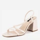 Женские босоножки Nine West WFA2642-1 5904862875170 39 26.1 см Бежевые (5904862875255) - изображение 3