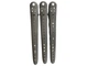 Металлический парикмахерский зажим Zauber-manicure (серый) 3шт 06-095B-3 - изображение 2