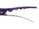 Металлический парикмахерский зажим Zauber-manicure (фиолетовый) 3шт 06-095C-3 - изображение 7