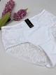 Слипы с цветочным кружевом 8204, 4XL (ОБ 126-133), Белый - изображение 2