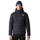 Чоловічий стьобаний пуховик The North Face Aconcagua 3 з капюшоном сірий XL NF0A84I10C51 (XL) - зображення 3