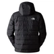 Чоловічий стьобаний пуховик The North Face Aconcagua 3 з капюшоном сірий XL NF0A84I10C51 (XL) - зображення 6