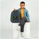 Рюкзак шкільний Kite Education 555S для хлопчика Сірий 36.5x27x15.5см 14 л Ортопедичний каркасний 1-4 клас спинка Ergo Kids (K26-555S-5) - зображення 18