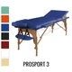 Складной деревянный массажный стол, трехсекционный Medimas Prosport-3, 195 x 70cm синий - изображение 2