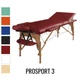 Складной деревянный массажный стол, трехсекционный Medimas Prosport-3, 195 x 70cm красный - изображение 2