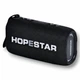 Портативная колонка Hopestar H55 — 85 дБ, время автономной работы до 6 часов, 4 Ом, 12 Вт, Bluetooth, USB Type-C, черная - изображение 1