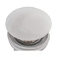 Донный клапан для раковины Koer PW-07-11 1 1/4'' с переливом автоматический СLICK-СLACK (Белая крышка) (KR5784) - изображение 6