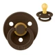 Пустушка BIBS 0-6 міс Colour Latex Round Mocha в контейнері для зберігання - зображення 2