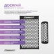 Массажный коврик Easyfit мат акупунктурный-аппликатор Кузнецова + валик-массажер для тела EF-2709-BW Черный с белым (56002907) - изображение 9