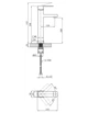 Смеситель для раковины Kroner KRP Edelstahl Kubus - SCH010-3 (CV031191) - изображение 7