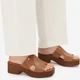 Женские мюли кожаные Lasocki WI16-2356-01 5906751019375 38 24.9 см Коричневые (5906751019474) - изображение 2