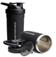 Шейкер спортивний SmartShake металевий Reforce Stainless Steel 30oz/900 мл Black (11150103) - зображення 3