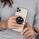 Popsocket Smile Black держатель для телефона удобный и многофункциональный для съемки и просмотра видео - изображение 3