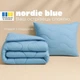 Набір Ideia NordicBlue ковдра 140х210 + подушка 50х70 блакитний (8-36201) - зображення 2