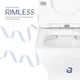 Унитаз напольный Qtap Aries Rimless (QT03228302W) - изображение 4